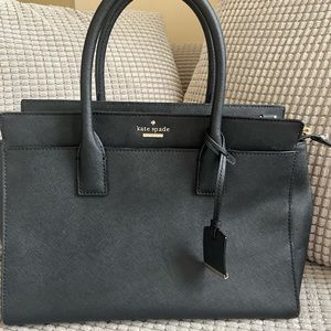 Kate Spade medium sized black bag in great shape.